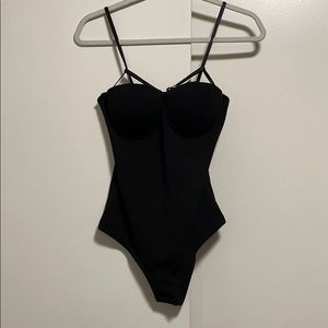 Strappy body suit